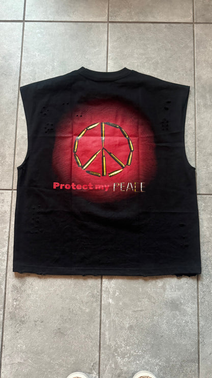 Protect My Peace “war baby” muscle tee UNISEX