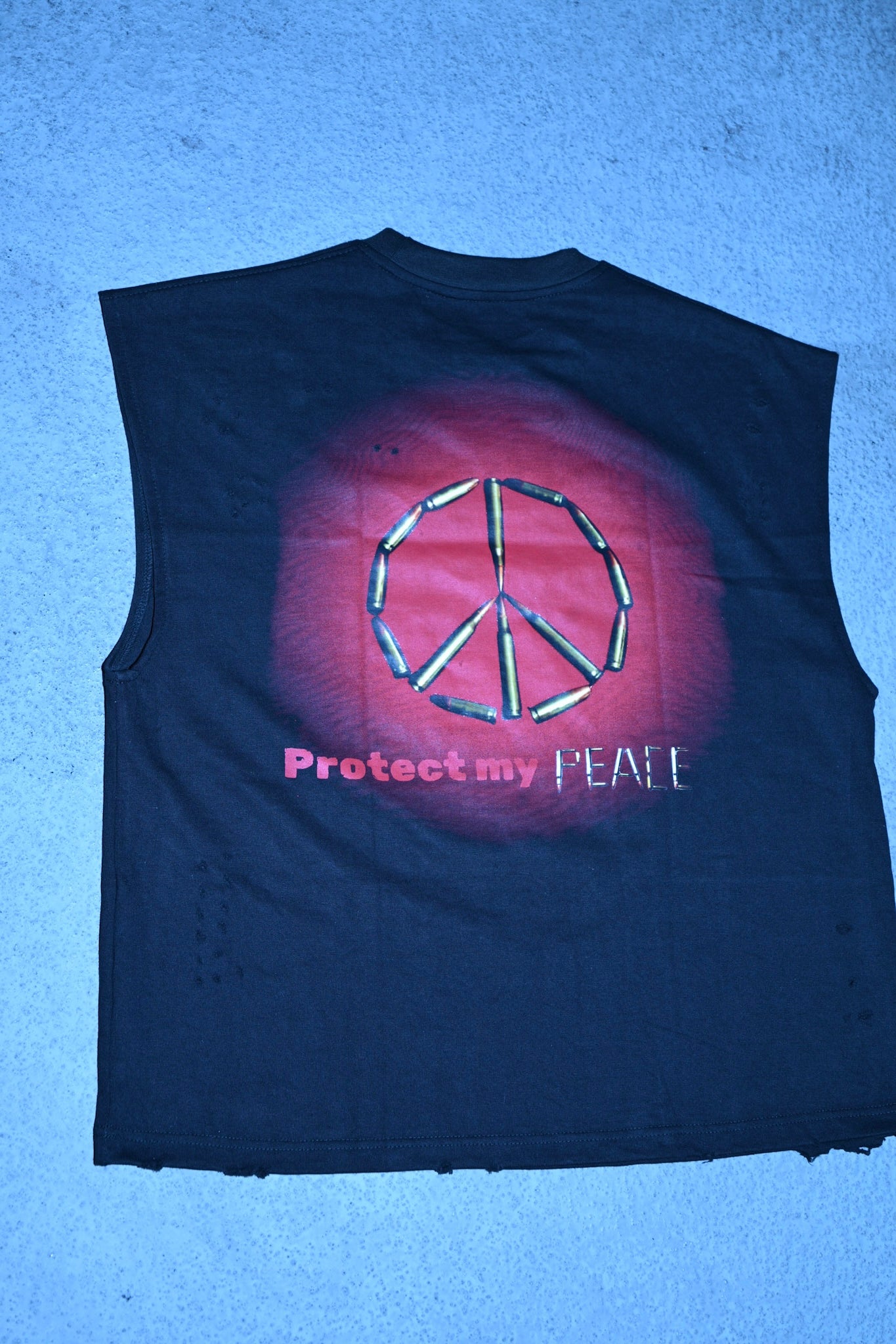 Protect My Peace “war baby” muscle tee UNISEX