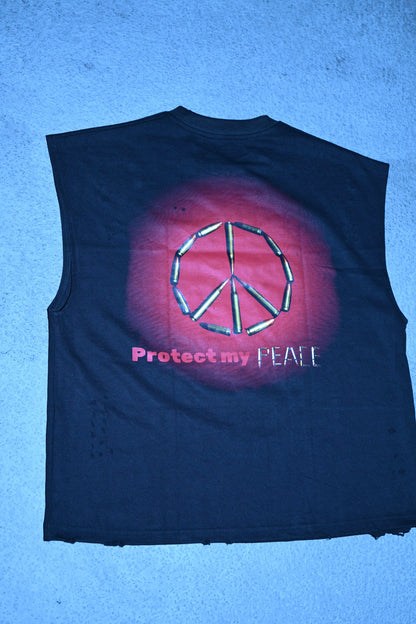 Protect My Peace “war baby” muscle tee UNISEX