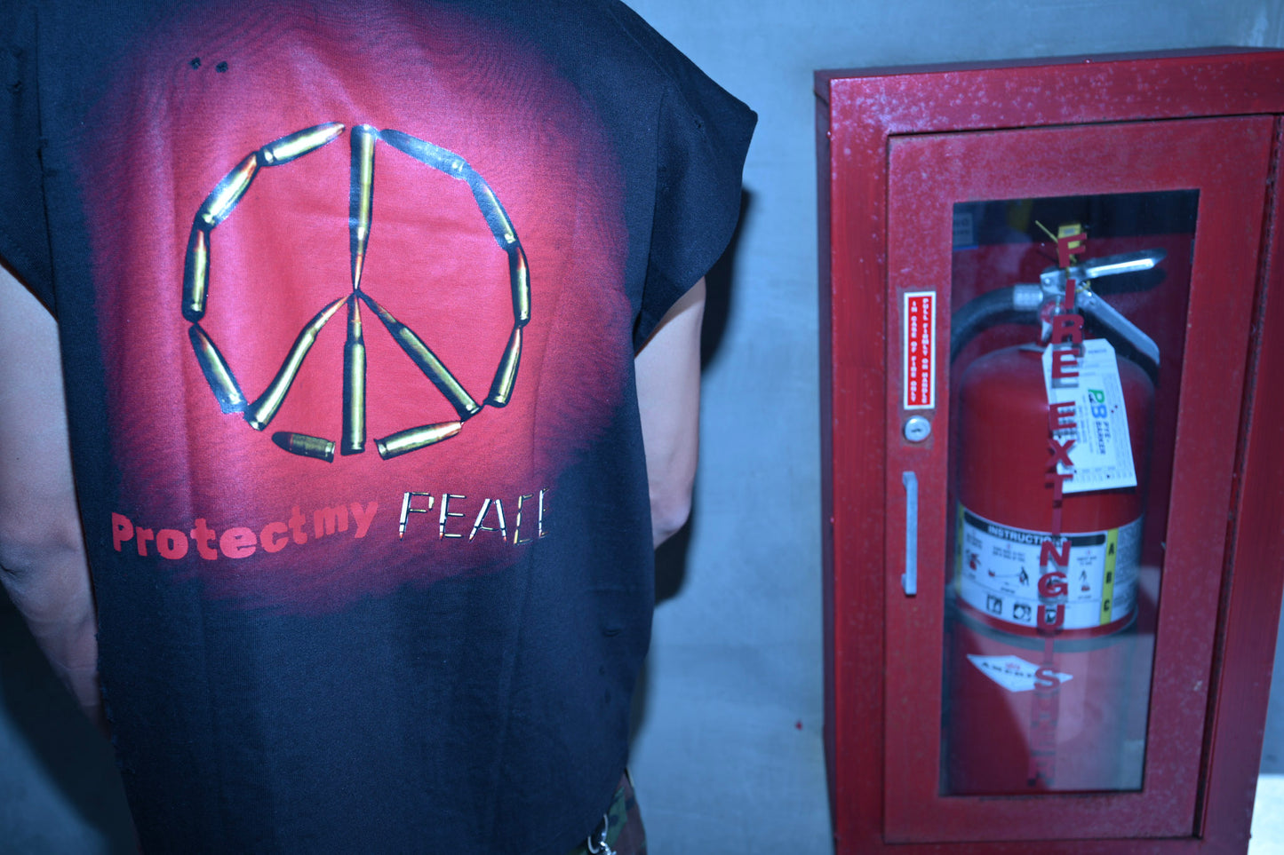 Protect My Peace “war baby” muscle tee UNISEX