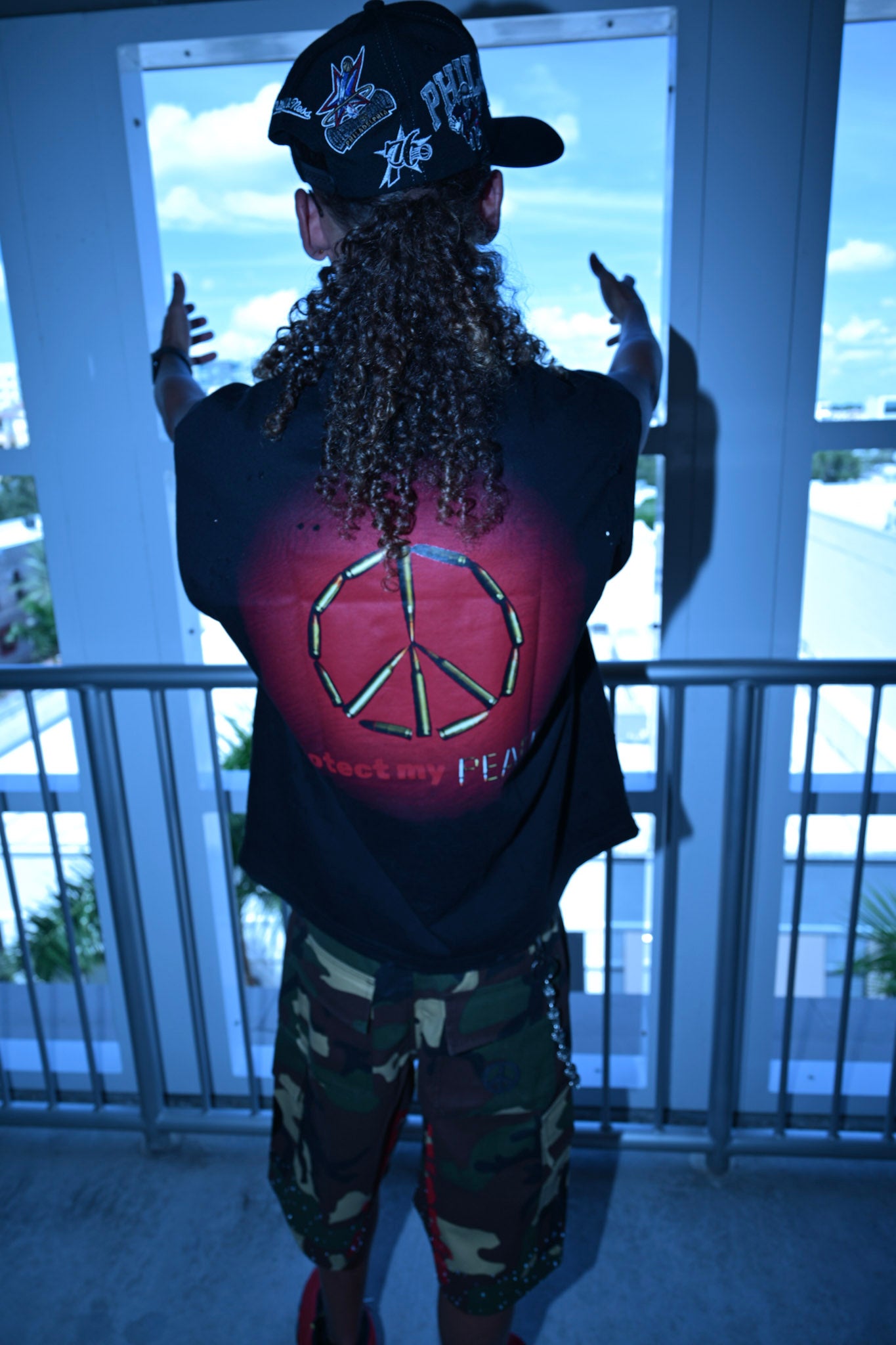 Protect My Peace “war baby” muscle tee UNISEX